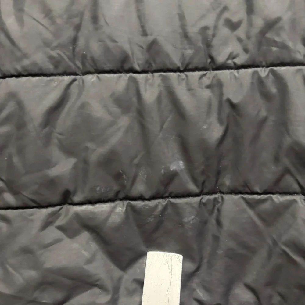 Jordan Boys Black Grey Nike Air Jumpman Hooded Puffer Jacket Large 12-13 Years